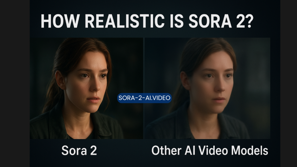 How Realistic Is Sora 2 Compared to Other AI Video Models?