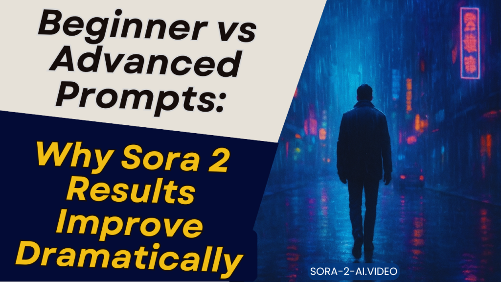 Beginner vs Advanced Prompts: Why Sora 2 Results Improve Dramatically