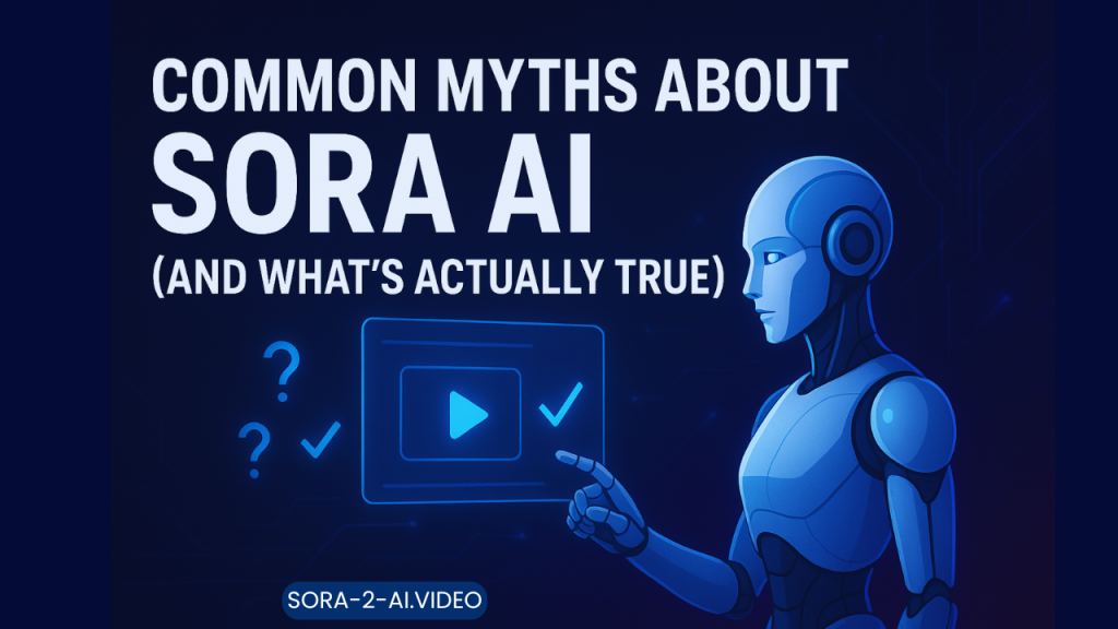 Common Misunderstandings About Sora AI (And What’s Real)