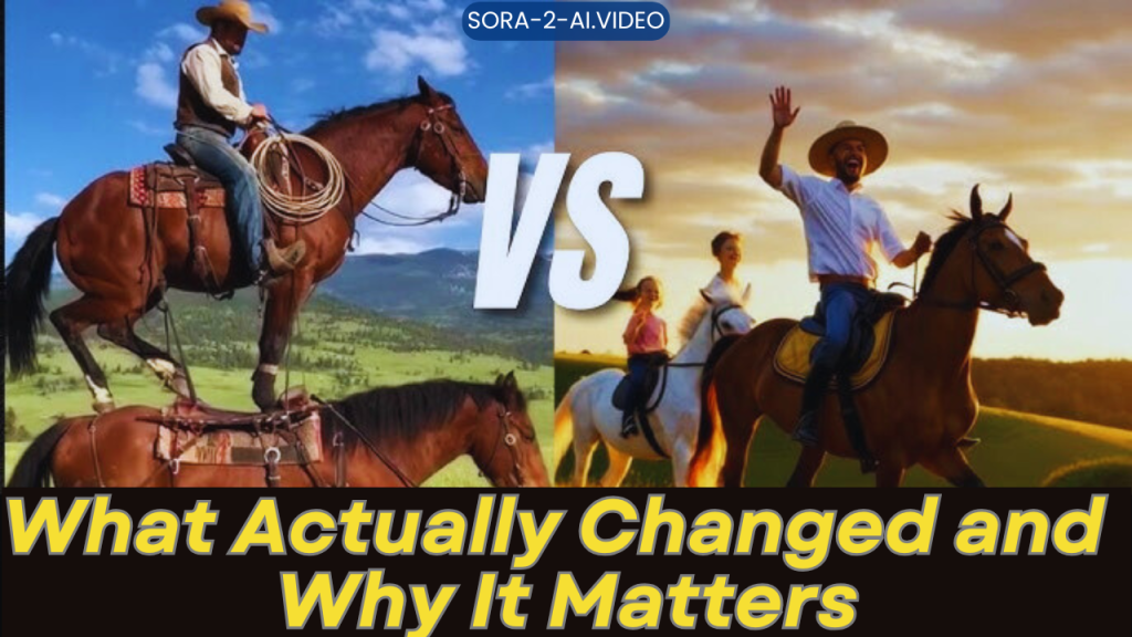Sora vs Sora 2: What Actually Changed and Why It Matters